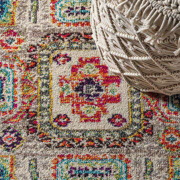 Bpl bohemian Flair Boho Vintage Medallion Area Rug